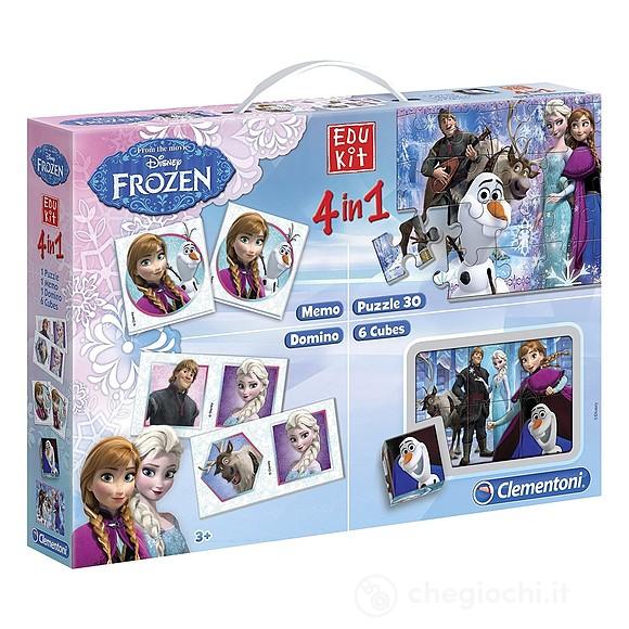 Edukit 4 in 1 Disney Frozen 2 (18059) - Giochi da tavolo - Clementoni ...