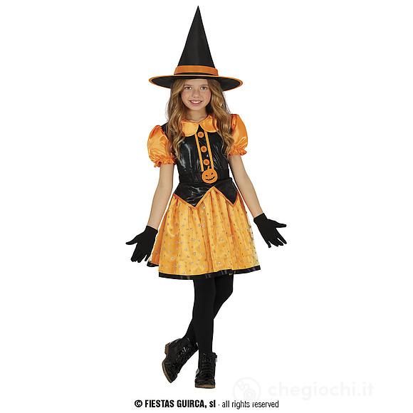 Costume Bambina Strega Glitter 10-12 Anni (78059)