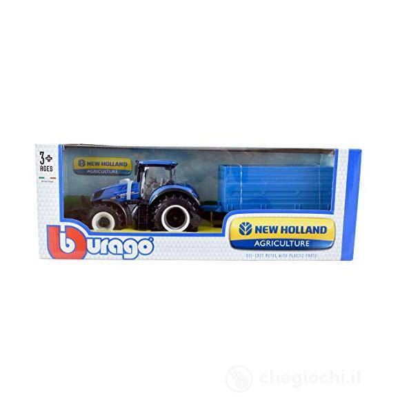 Trattore New Holland T7.315 Con Rimorchio 1/32