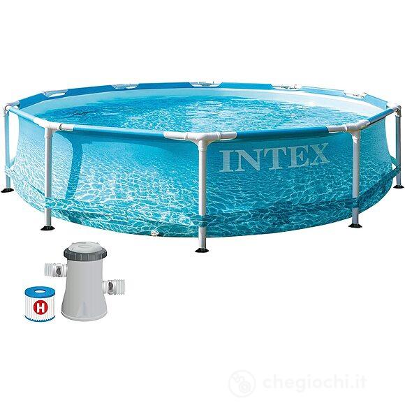 Piscina Frame Beachside con pompa 305x76 cm (28208)