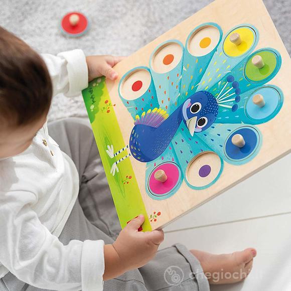 Puzzle Pavone in legno (453060)