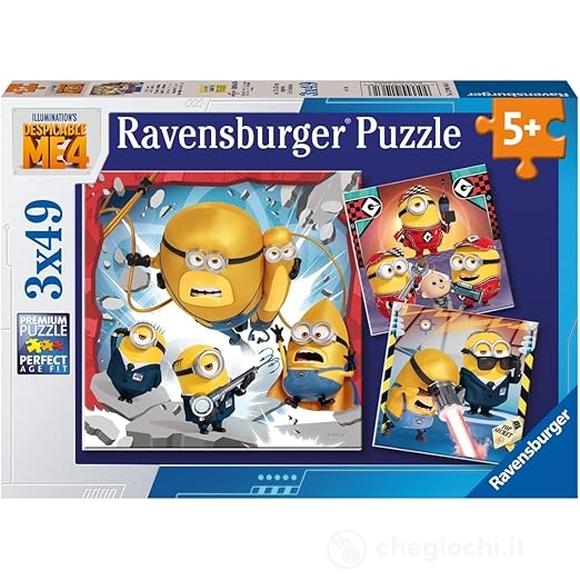 Cattivissimo Me 4 - Puzzle 3x49 pezzi (12001061)