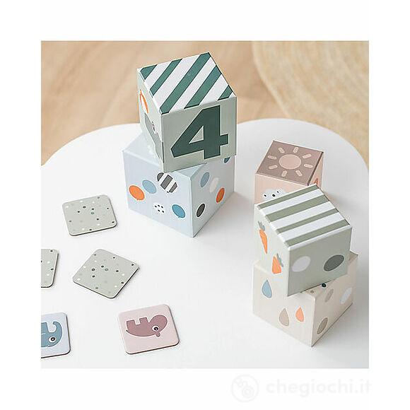 Cubi Impilabili- 5 Pezzi Deer Friends (DD-4845197)