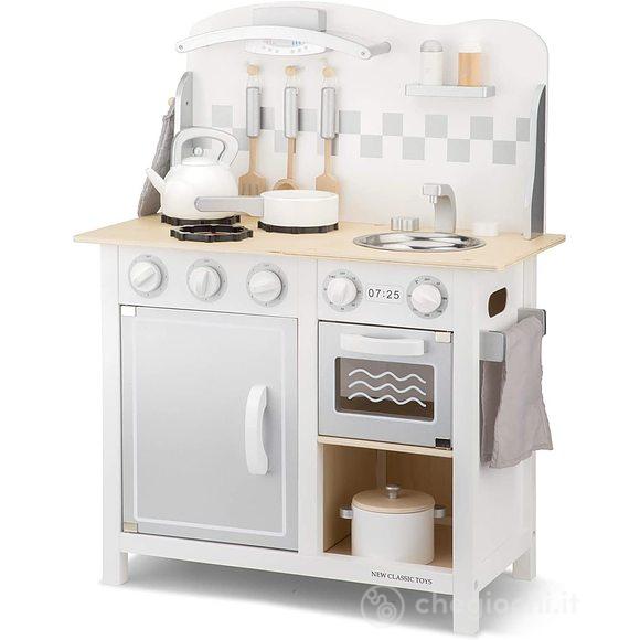 Cucina legno argento (11061)