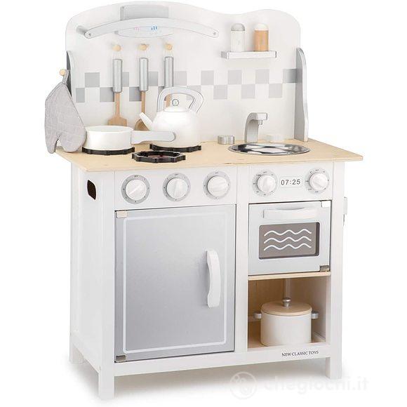 Cucina legno argento (11061)