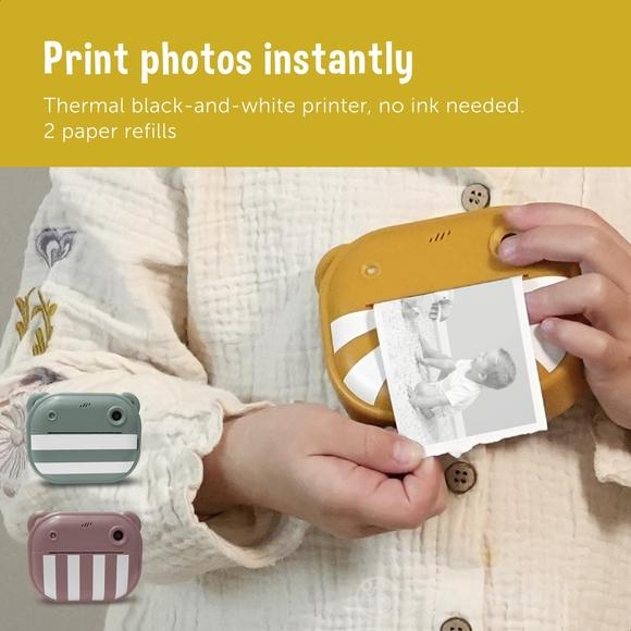 Instant Camera Printer Verde  – Fotocamera digitale stampa istantanea (705001536)