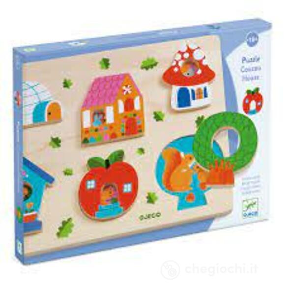 Coucou-house Puzzle in legno (DJ01064)