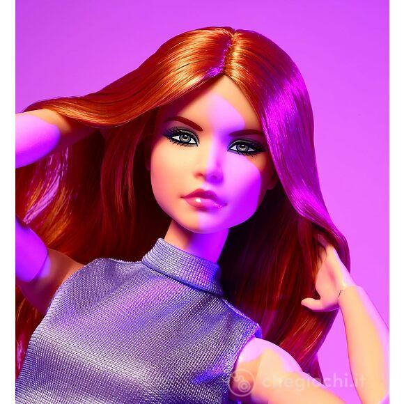 Barbie Signature Vestito Lilla Capelli Rossi (HRM12)