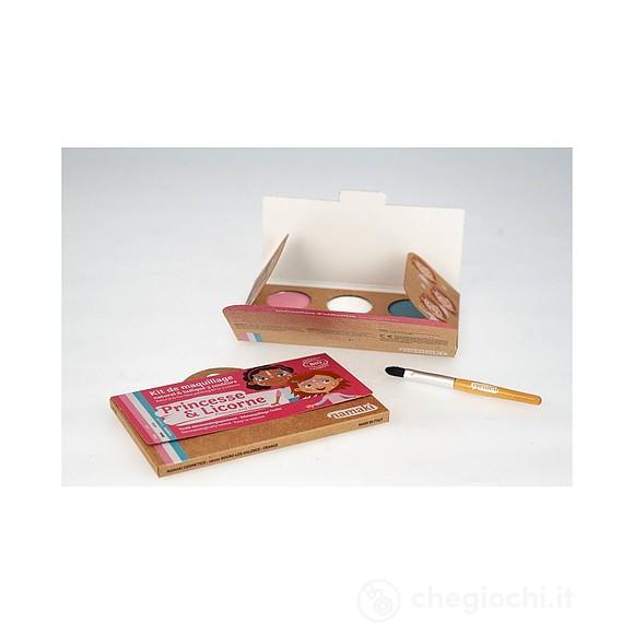 Kit Trucchi-gioco - 3 colori Principessa e Unicorno (NA002603)