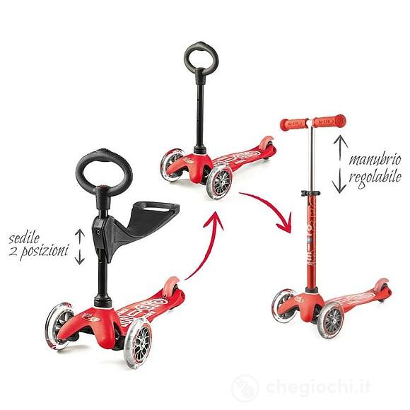 Monopattino Mini Micro 3 in 1 Deluxe Rosso (MP37166)