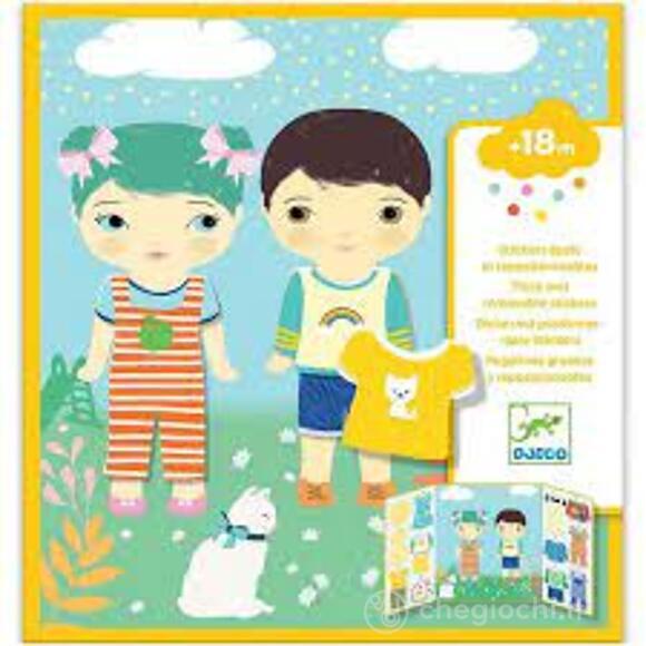 Clothes - Small gifts for little ones - Stickers (DJ09070)