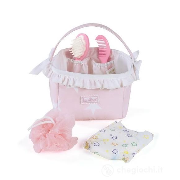 Cesta Con Accessori Carlota (16x12x16 Cm) (62070)