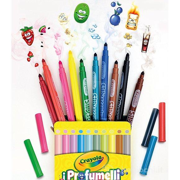I Profumelli - 10 Pennarelli Punta Media Lavabili Profumati (58-5071)