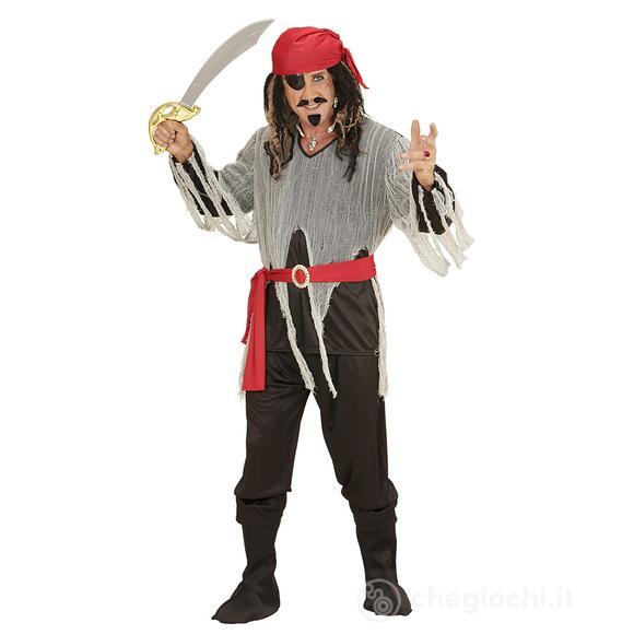 Pirata (Camicia, Pantaloni, Cintura, Copristivali, Bandana) S