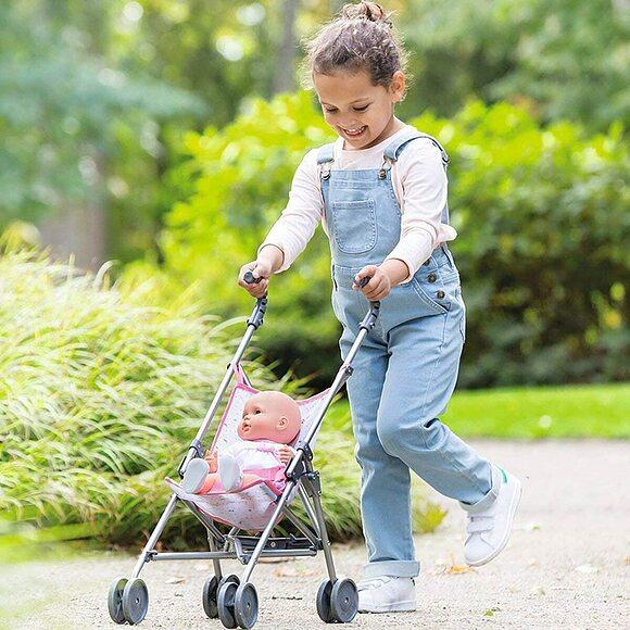 Passeggino rosa pieghevole per bambole cm.36-42 (9000140720)