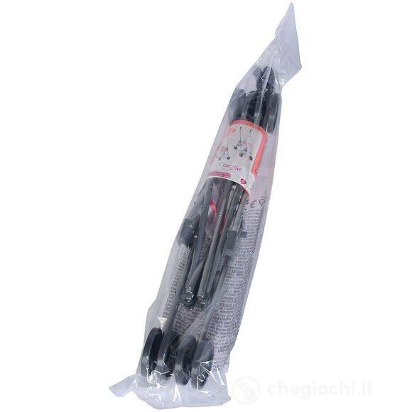 Passeggino rosa pieghevole per bambole cm.36-42 (9000140720)