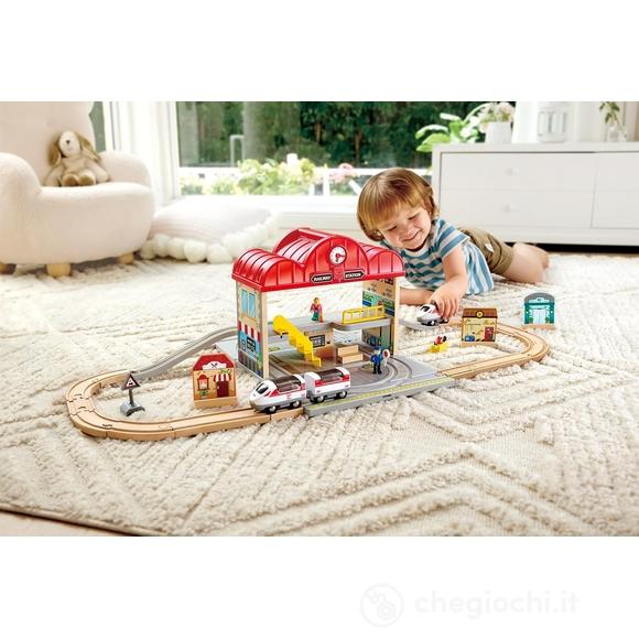Set stazione ferroviaria portatile (E3877)