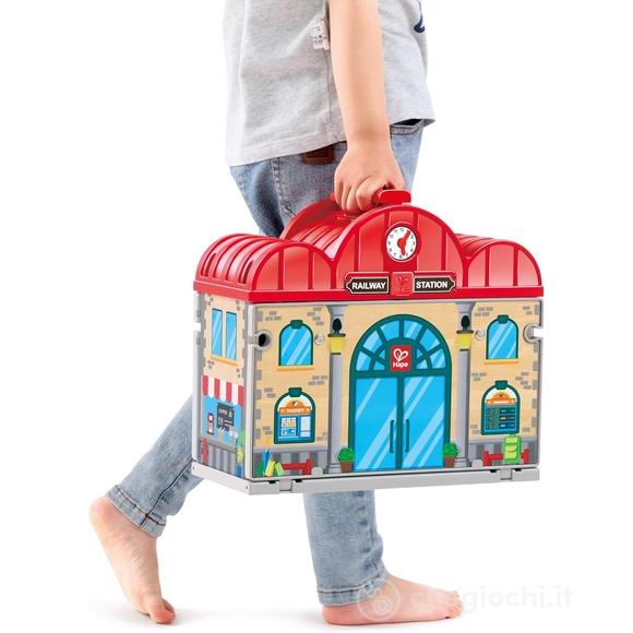 Set stazione ferroviaria portatile (E3877)