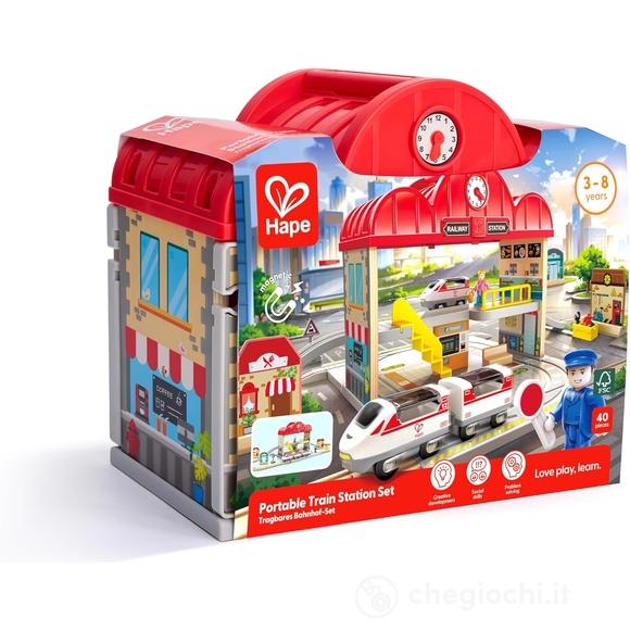 Set stazione ferroviaria portatile (E3877)