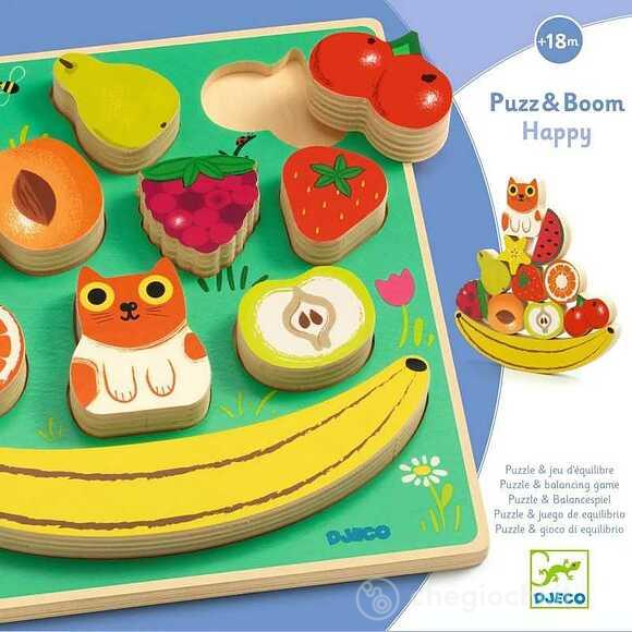 Puzzle in legno Puzz&Boom Happy (DJ01073)