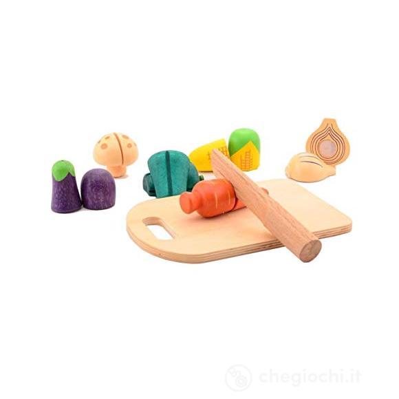 Verdura Da Tagliare In Legno