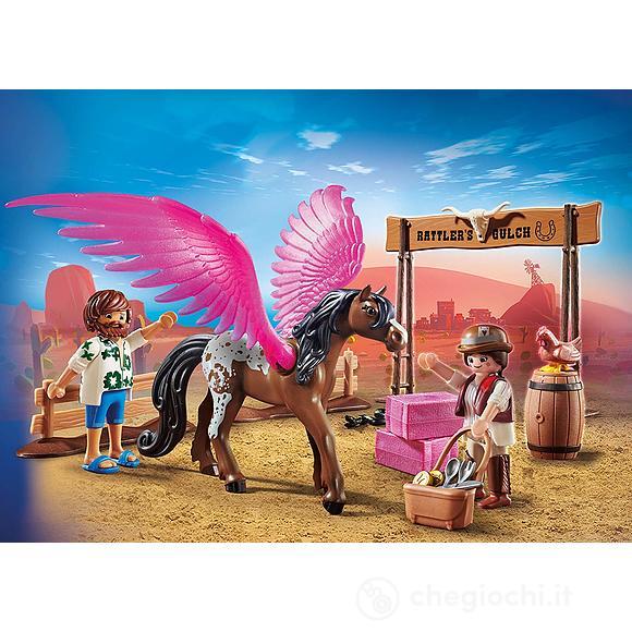 Playmobil: The Movie Marla e Del con Cavallo Alato (70074)