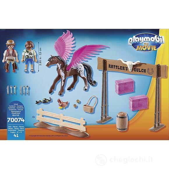 Playmobil: The Movie Marla e Del con Cavallo Alato (70074)
