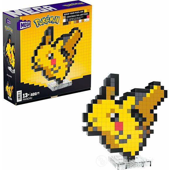 Mega Pokemon Pixel Art Pikachu 400 pezzi