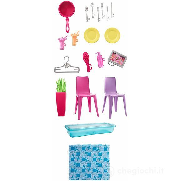Il loft di Barbie. Casa Portatile con bambola (FXG55)