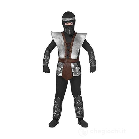 Master Ninja (Casacca, Pantaloni, Corazza, Cintura, Bracciali, Gambali, Maschera) (158 Cm / 11-13 Years)