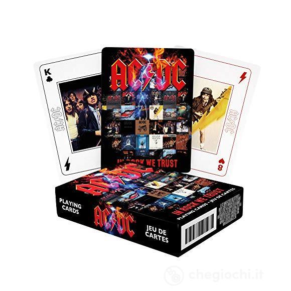 AC/DC In Rock We Trust - Carte da gioco