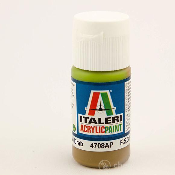 Colore acrilico 20 ml grigio marrone Flat Field Drab (4708AP)