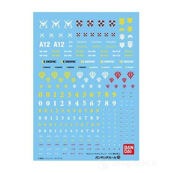 Gundam Decal 28 Mg Multi Zeon Ms 1