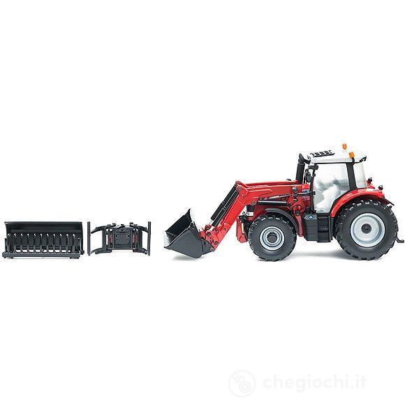 Massey Ferguson Trattore con Caricatore Frontale 1:32 (6616)