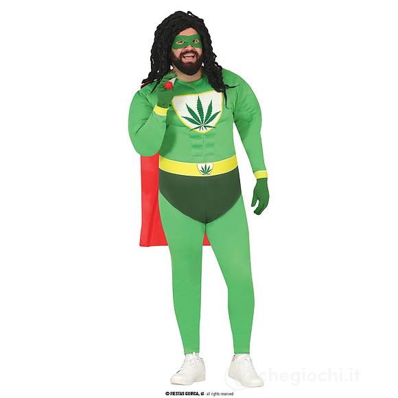 Costume Superheroe Marihuana Adulti 54 - 56  (Xl) (88082)