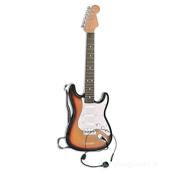 Chitarra Elettrica con tracolla e Microfono a casco (24 1310)