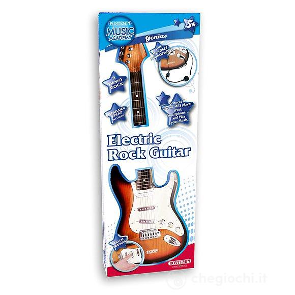 Chitarra Elettrica con tracolla e Microfono a casco (24 1310)