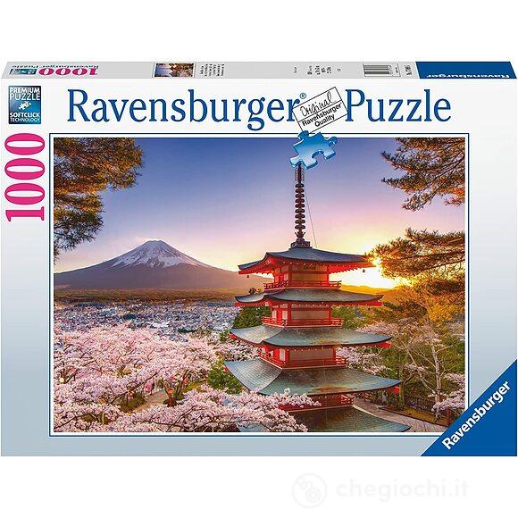 Ciliegi in fiore e Monte Fuji Puzzle 1000 pz - Foto & Paesaggi (17090)