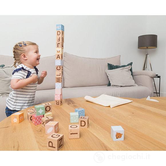 Blocchi in legno alfabeto (80090)