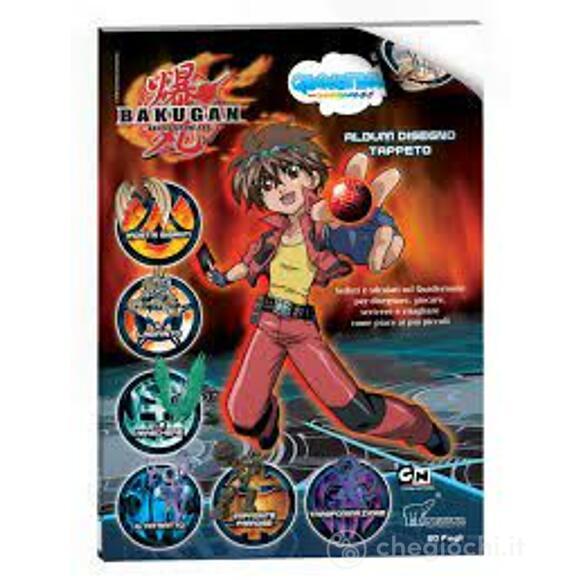 Quaderno Bakugan + 3 penna (GC6054)