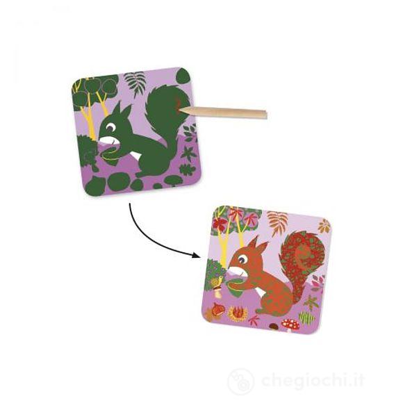 Animali di campagna. Carte da grattare (DJ09093)
