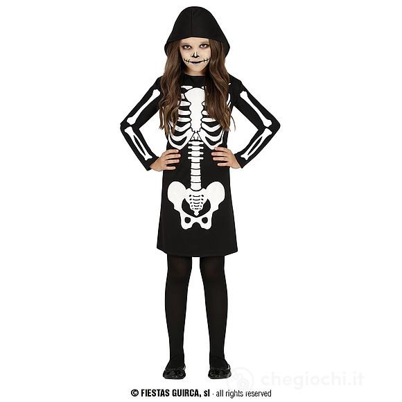 Costume Scheletro Bambina 10-12 Anni (78095)