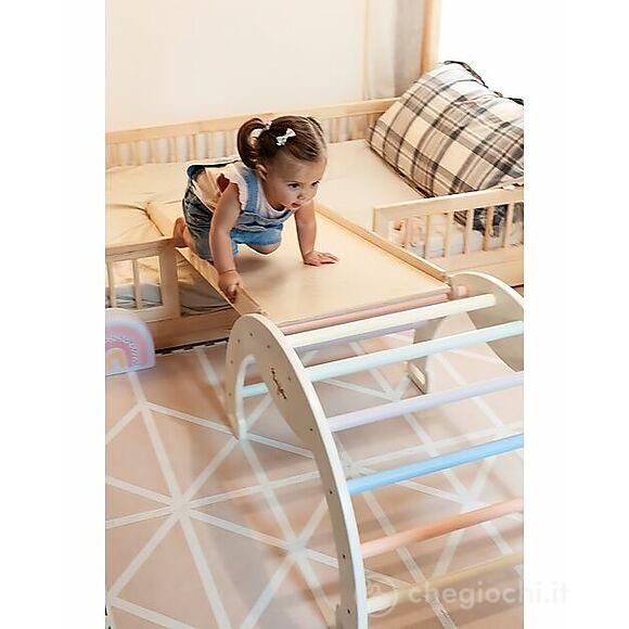 Scivolo/Rampa Montessoriano Rainbow 2-In-1