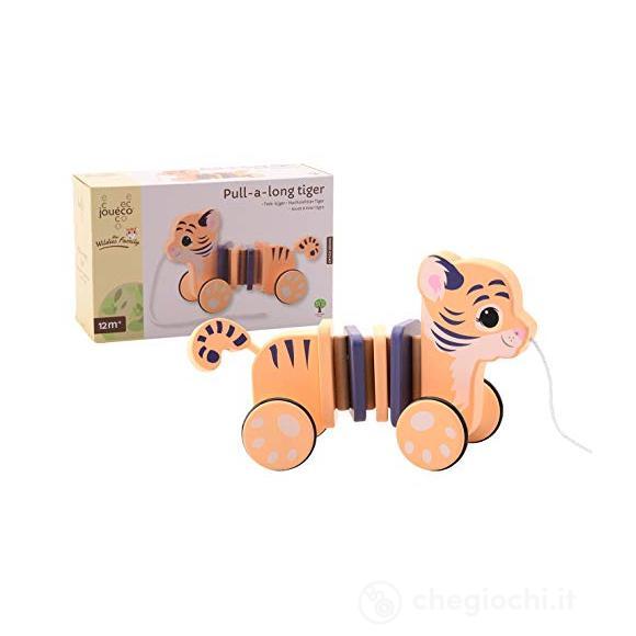 Animale Trainabile Tigre Legno