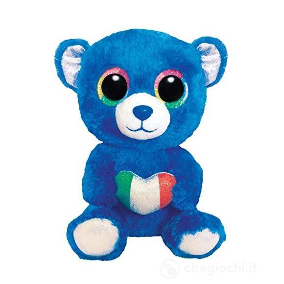 Peluche orsetto Romeo Italia 15 cm