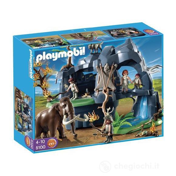 Grande caverna preistorica con mammut (5100) Prima infanzia