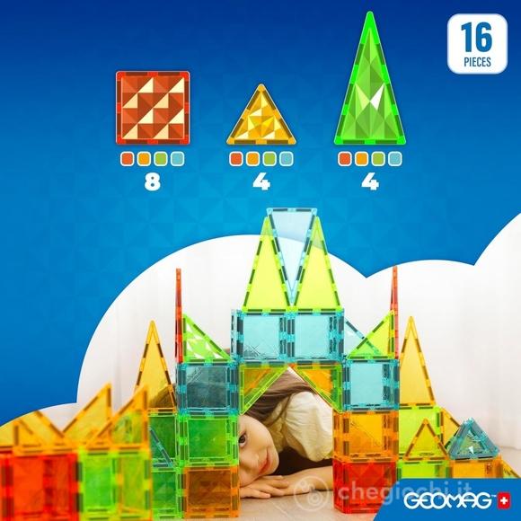 Geomag Magnetic Tiles Gems 16 pz (4100)