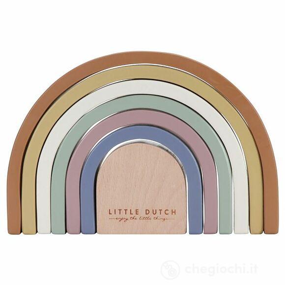 Vintage arcobaleno in legno (LD7100)