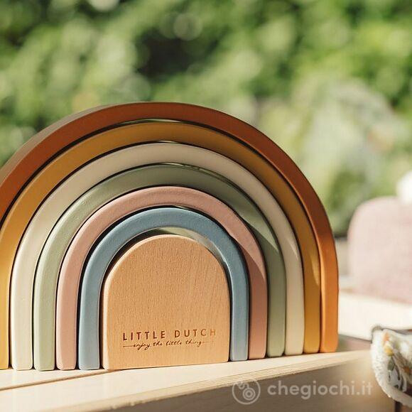 Vintage arcobaleno in legno (LD7100)