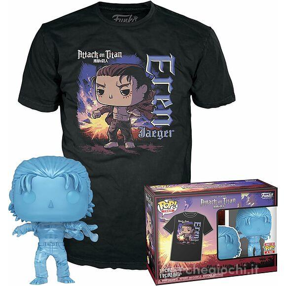 Funko Pop - Attack On Titan - Eren Jaeger con t-shirt taglia S